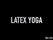 Watch her masturbate with her vibrator during a yoga session 2/16