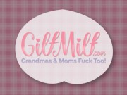 Old & Horny Lady Frankie Got Both Holes Drilled By Her Vigorous Man! 1/16