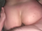 Amelia soaks the bed while getting fucked hard 4/16