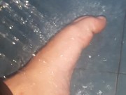 Showering my feets 8/16