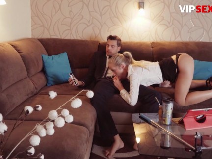 Spanish Chick Anina Silk Consoled By Hungarian Chick Sicilia And Her Husband - VIP SEX VAULT
