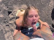 Public Sex - We hiked a volcano and he erupted in my mouth - Sammmnextdoor Date Night #13 15/16