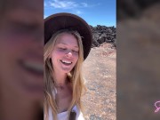 Public Sex - We hiked a volcano and he erupted in my mouth - Sammmnextdoor Date Night #13 2/16