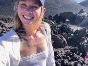 Public Sex - We hiked a volcano and he erupted in my mouth - Sammmnextdoor Date Night #13 3/16