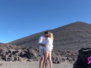 Public Sex - We hiked a volcano and he erupted in my mouth - Sammmnextdoor Date Night #13 5/16