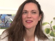 Ersties - Health Conscious Brunette Fingers Her Tight Pussy 13/16