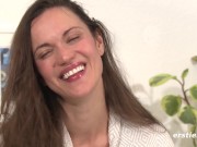 Ersties - Health Conscious Brunette Fingers Her Tight Pussy 14/16