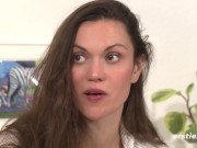 Ersties - Health Conscious Brunette Fingers Her Tight Pussy 4/16