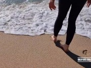 OMG!!? We got Caught Fucking on Public Beach by Stranger 1/16