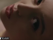 TUSHYRAW blonde babe double penetrated in threesome 2/16