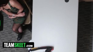 Sexy Shoplyfters Getting Huge Cumshots All Over Their Face And Tits Full Movie - TeamSkeet