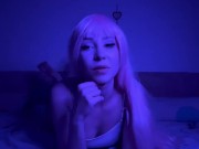 Незнакомка вводит тебя в транс своими ножками, киской и чарующим шепотом - Screenshot 13 of 16 - Pink Hair