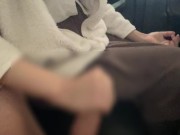 数学教師♡新卒先生が脱いでびっくりの爆乳♡男の潮吹きまでしてくれる#179【HJJ】 11/16