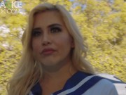 JERKAOKE - Caitlin Bell is a Busty and Naughty Schoolgirl 1/16