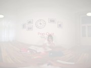 Motivational Sex with Skinny Brunette in VR 1/16