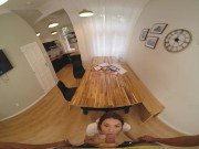 Motivational Sex with Skinny Brunette in VR 5/16