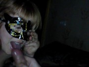 Great homemade blowjob and cumshot 13/16