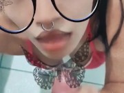 he cummed a lot in my face 6/16