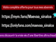 Maevaa Sinaloa - Chasse à l’homme à Paris, je baise avec AD Laurent devant mon mec - Double facial 16/16