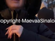Maevaa Sinaloa - Chasse à l’homme à Paris, je baise avec AD Laurent devant mon mec - Double facial 8/16