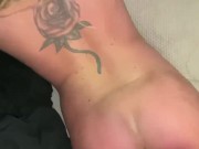 Amelia takes anal cream pie from long cock 6/16