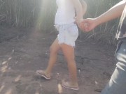 Sexo com a  no mato.depois da aula! 1/16