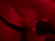 Me masturbo con la tanga de mi novia mientras bailo sexy, mi leche es para ti.