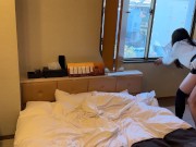 おもちゃと手マンでびちゃびちゃになった彼女とマジックミラーで大興奮立ちバック 日本人 バック 清楚系 地雷系 むちむち マジックミラー ぶっかけ  素人 カップル 下ピ 大学生 15/16