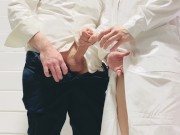 Медсестра помогла клиенту собрать анализ спермы 4/16