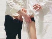 Медсестра помогла клиенту собрать анализ спермы 5/16