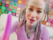 Phreak. unboxing - Anuskatzz unbox 2 XL sextoys and reviews them for Dirty Dreaz and Z-filmz SFW 12/16