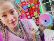 Phreak. unboxing - Anuskatzz unbox 2 XL sextoys and reviews them for Dirty Dreaz and Z-filmz SFW 9/16