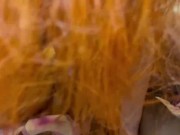Femdom Ebony pegging guy BIG Strap-on - Screenshot 15 of 16 - Anal