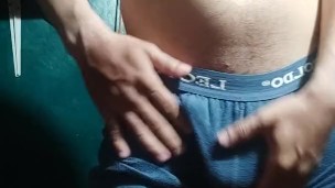 Mira como me tocó después de bañarme