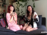 Ersties - Amateur Lesbians Pleasure Each Other With Sex Toys 2/16