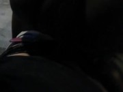 18 year old slut sucks and rides my dick in public -  11/16