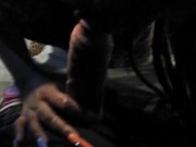 18 year old slut sucks and rides my dick in public -  5/16