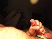 Sloppy slow motion cumshot 12/16