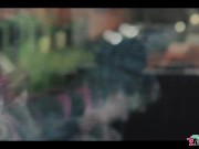 Anuskatzz gets tied up in shibari with cute tattoo girl from Lily Lu for Dirty dreaz BDSM rope play 1/16