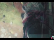 Anuskatzz gets tied up in shibari with cute tattoo girl from Lily Lu for Dirty dreaz BDSM rope play 6/16