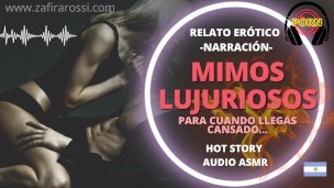 Mimos Lujuriosos Para Cuando Llegas A Casa Cansado | Relato Erótico Narrado | AUDIO ONLY | ASMR