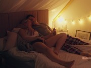 The movie is good, but the sex is much better! Mutual masturbation and sideways sex by a real couple 4/16