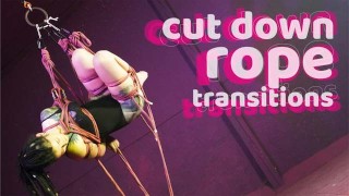 Lily lu as rigger tie up Valkiryz the rope bunny in an intense ...