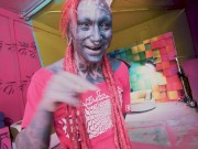 Dirty Dreaz summerfest party - Enjoy the best orgy sex BDSM fetish fun time with our hippie goth emo punk friends Z-filmz 4/16