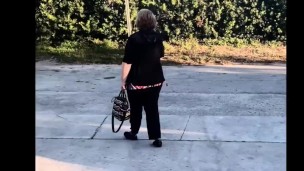 Fat Ass Thick White Girl Caught Publicly In Car (Public Flashing) Touching Boobs, Touch My Wife, POV