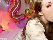 Massively Busty Birthday Bukakke Nonstop Cum Shower POV - BustySeaWitch 4/16