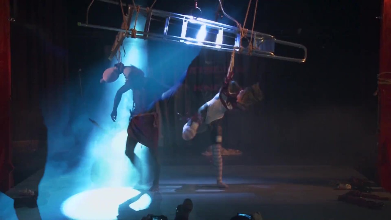 Intense Shibari bondage Show With rope buny Anuskatzz and rigger Lily Lu From Z-filmz - Extrem Hard Bdsm Bondage rope session - RedTube