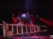 Intense shibari LIVE show with Anuskatzz and Lily Lu from Z-filmz - Dirty Dreaz extrem BDSM bondage 10/16