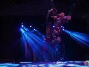 Intense shibari LIVE show with Anuskatzz and Lily Lu from Z-filmz - Dirty Dreaz extrem BDSM bondage 12/16