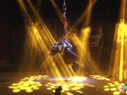 Intense shibari LIVE show with Anuskatzz and Lily Lu from Z-filmz - Dirty Dreaz extrem BDSM bondage 14/16